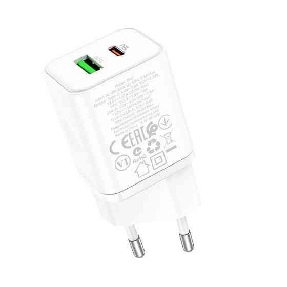 СЗУ Borofone BN7 PD20W+QC3.0 (1USB-A/1C) Херсон