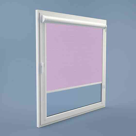 Рулонна штора Rolets Льон 2-611-650 65x170 см закритого типу Світло-бузкова Киев