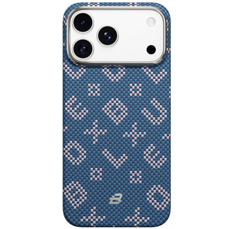 TPU+PC чехол Blueo Gilded Tactile Woven with Magnetic Fit для Apple iPhone 17 Pro (6.3") Херсон - зображення 2