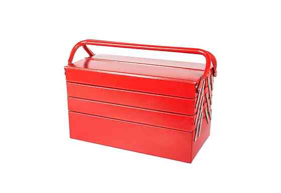 Ящик для инструментов MASTERTOOL металлический 440 мм 4 яруса/7 отделений 79-4307 Харків