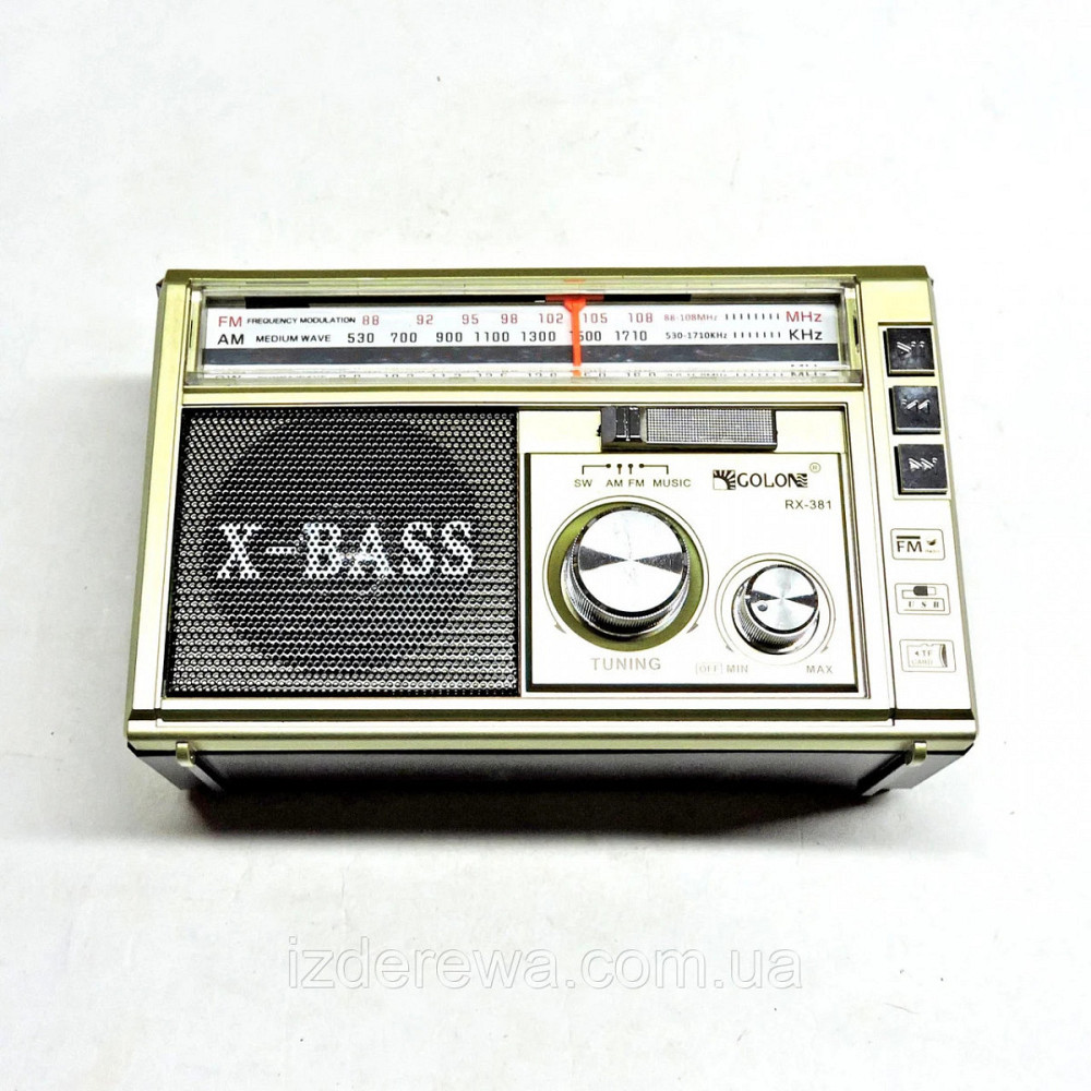 Радиоприемник Golon RX-381 Київ - зображення 8