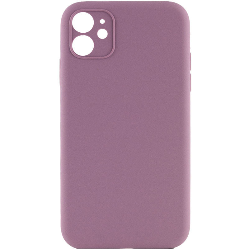 Чехол Silicone Case Full Camera Protective (AA) NO LOGO для Apple iPhone 12 (6.1") Херсон - зображення 1