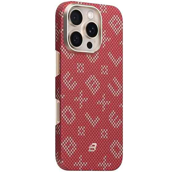 TPU+PC чехол Blueo Gilded Tactile Woven with Magnetic Fit для Apple iPhone 16 Pro (6.3") Херсон