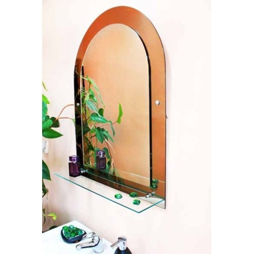 Дзеркало з полицею 660х460(800х600)мм Киев - изображение 1