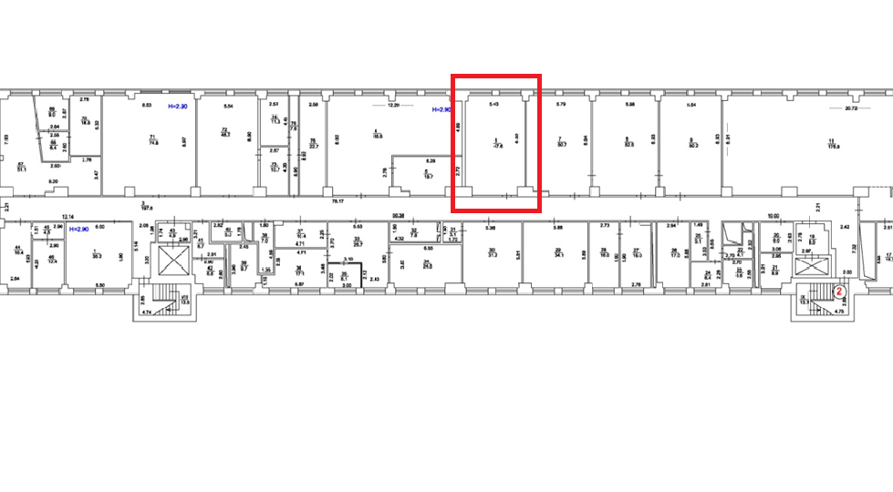 Оренда офісу 47,6 кв.м. в БЦ «FIM CENTER» на Лівому березі Київ - зображення 4