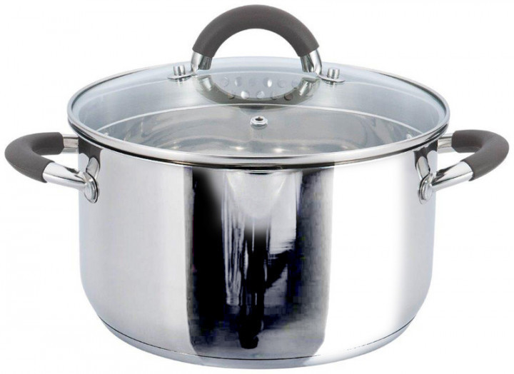 Каструля зі скляною кришкою Gusto Practico GT-1102-20 3.6 л Киев - изображение 1
