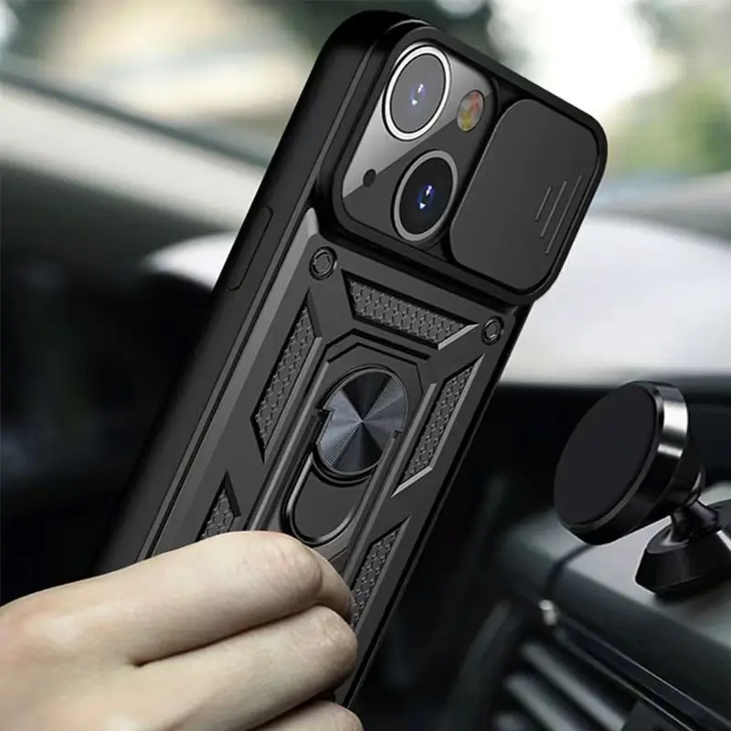 Ударопрочный чехол Camshield Serge Ring для Apple iPhone 13 (6.1") Херсон - изображение 2