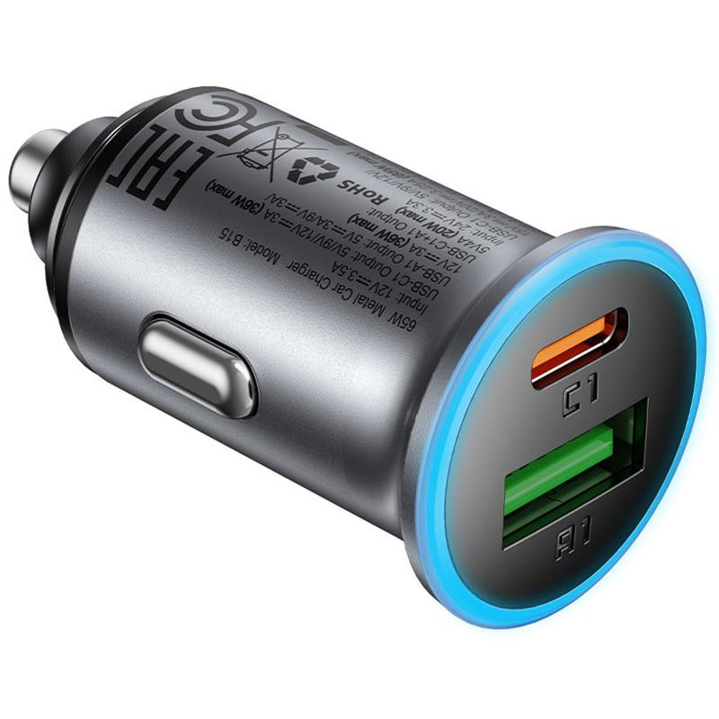АЗУ Acefast B15 PD20W+QC3.0 total 65W (1USB-A/1C) Херсон - изображение 3