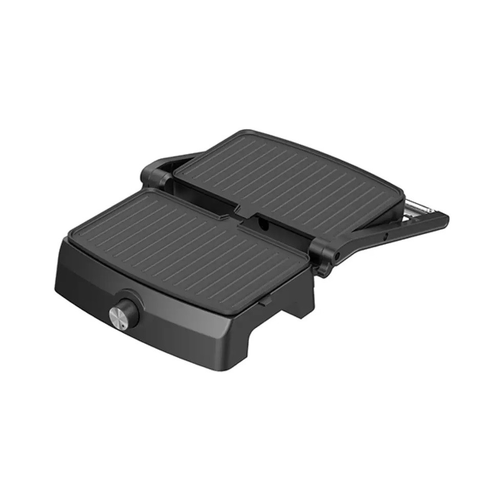 Гриль контактный Grunhelm G1011 1000 Вт черный Київ - зображення 3