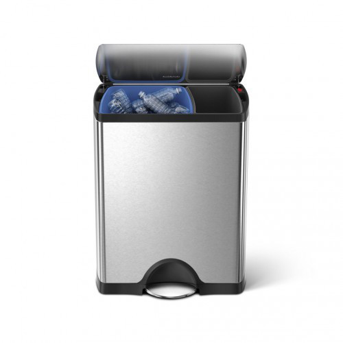 Урна двойная с педалью 46л FPP Київ - зображення 3