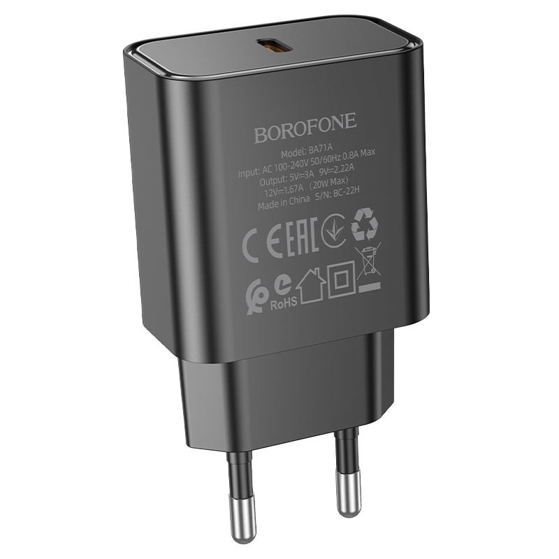 СЗУ Borofone BA71A PD20W (1USB-C) Херсон - изображение 1