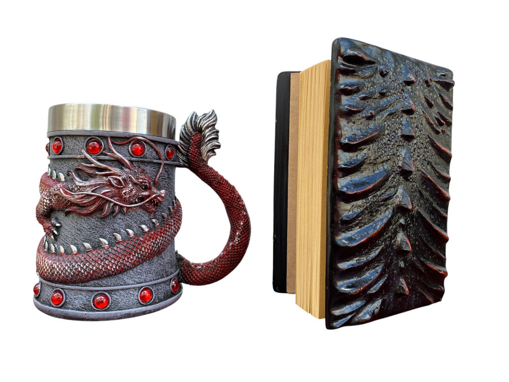 Подарочный набор Кружка 3 Танард и Блокнот 3 «Око пламенного Дракона» (код 00795) Киев - изображение 4