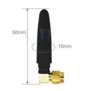 Антенна всенаправленная 2160-2570MHz 2dBi, SMA-male угловой 90° (10940) Днепр