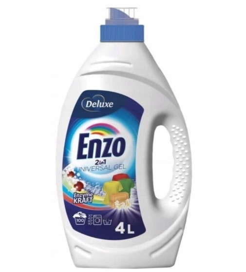 Гель для прання універсальний Deluxe Enzo 4260504880300 4 л Київ - зображення 1