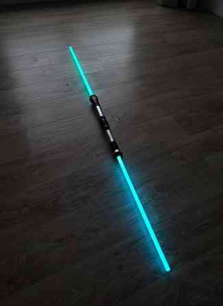 Двосторонній світловий меч 132 см | Посох як у Дарта Мола | 12 кольорів Київ
