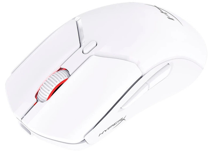 Мышь компьютерная безпроводная HyperX Pulsefire Haste 2 Wireless White 6N0A9AA белая Киев - изображение 3