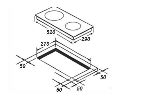 Варочная поверхность газовая Grunhelm GPG 0201 BF (2 конфорки, закаленное стекло, газ контроль) 1073 Киев - изображение 5