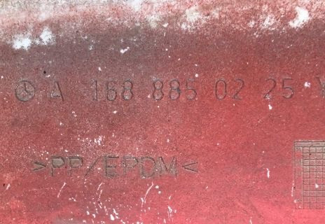 Бу бампер задний Mercedes W168, A1688850225, дефект: трещина, вырез под фаркоп. Кропивницкий - изображение 6