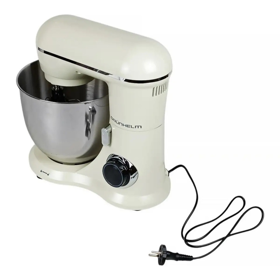 Кухонный комбайн Grunhelm GKM0025BE 1500 Вт бежевый Киев - изображение 4