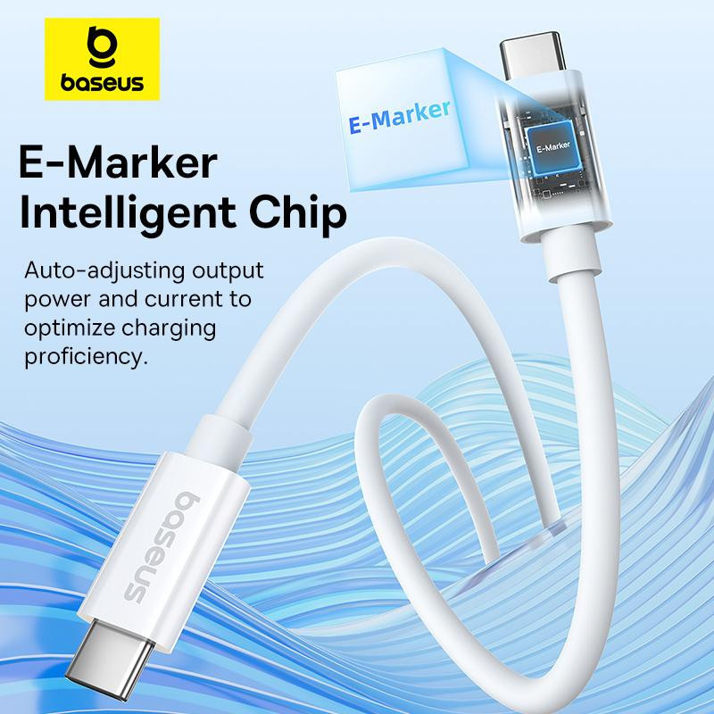 Дата кабель Baseus Superior Series 2 USB4 Full-Function Type-C to Type-C 240W (1m) (P10365200211) Херсон - изображение 3