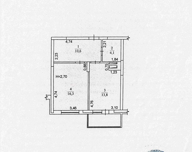 продажа 1-к квартира Киев, Днепровский, 83000 $ Киев - изображение 12