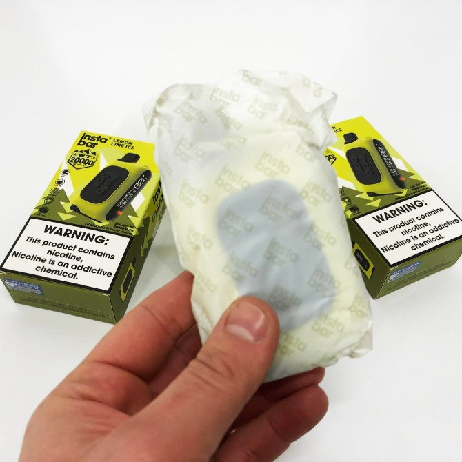 ✦ Лимон Лайм з льодом ✦ Сигарета InstaBar WT 20000 тяг Київ - зображення 2