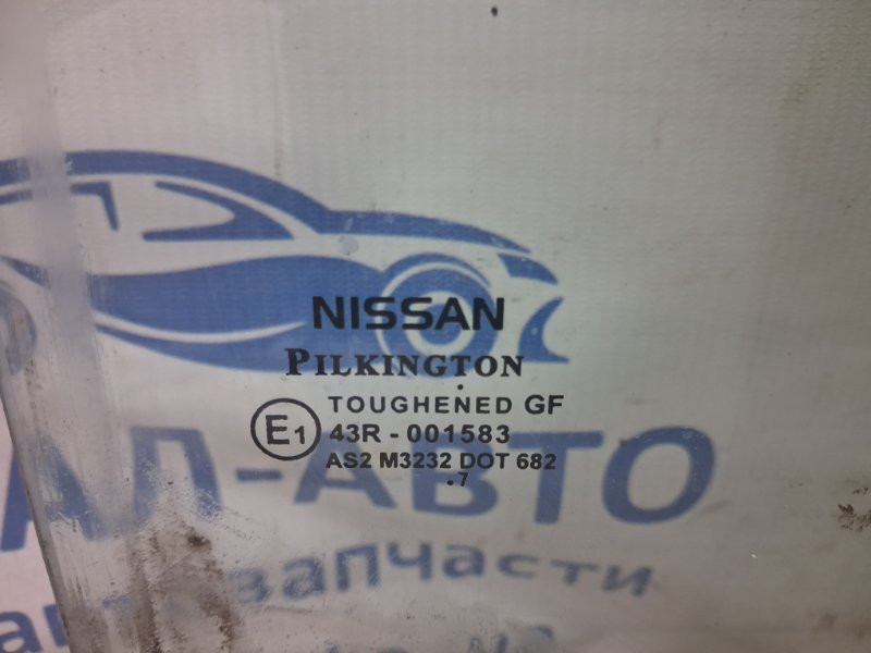 Стекло двери заднее правое Nissan Note 2005-2013 823009U000 (Арт. 83262) Киев - изображение 2