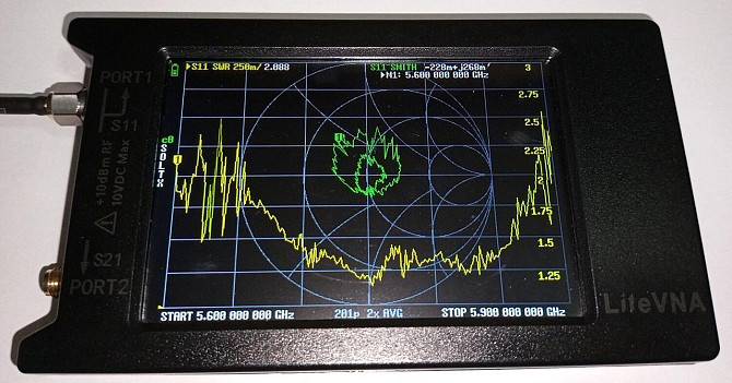 Антенна всенаправленная 2350-2550/5600-5890MHz 10dBi, до 30W, 2 в 1, RP SMA (гнездо) Дніпро - зображення 4