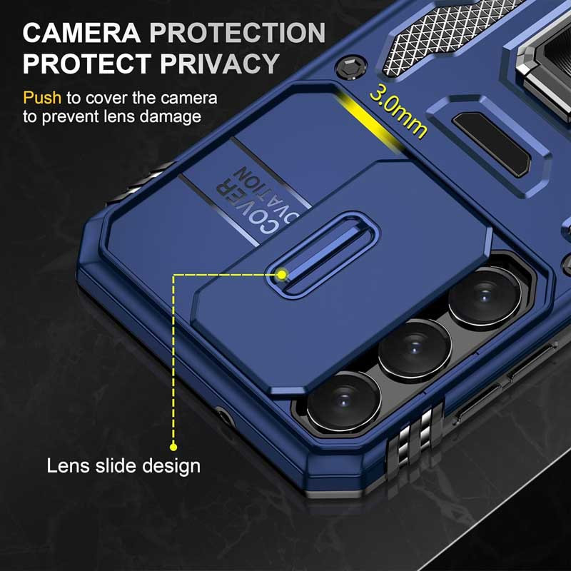 Ударопрочный чехол Camshield Army Ring для Samsung Galaxy S21 Херсон - зображення 12