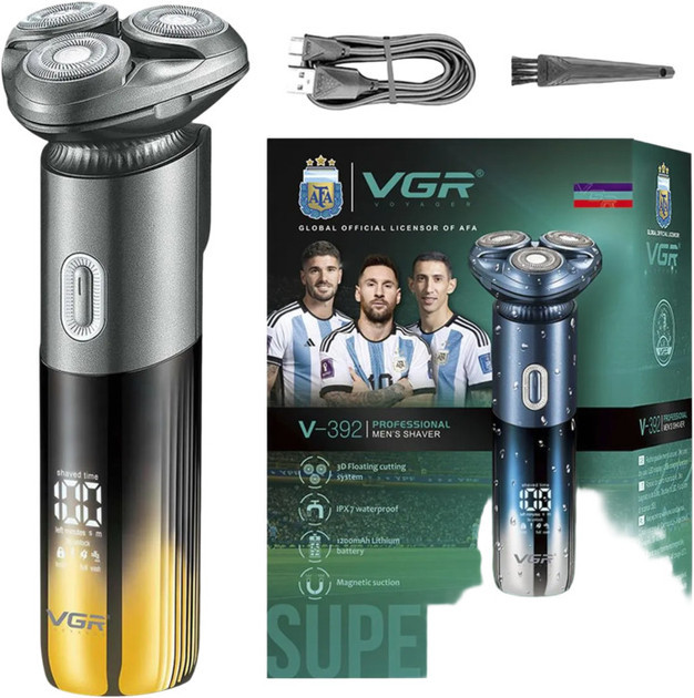 Электробритва VGR V 392 черный Киев - изображение 1