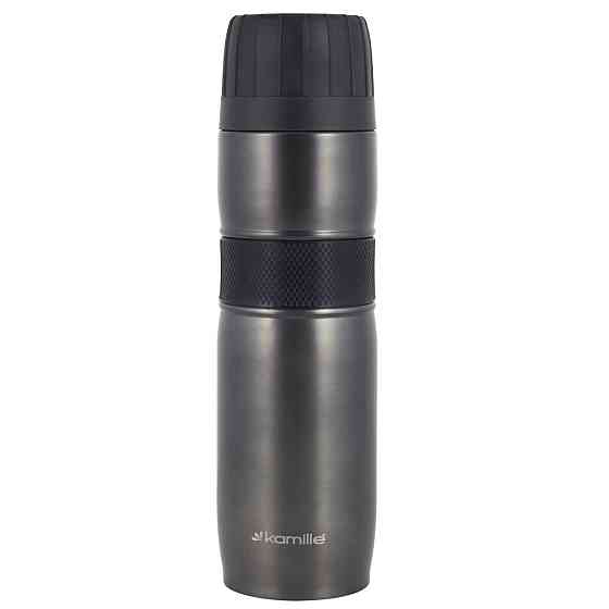 Термос питної Kamille KM-2039-Black 950 мл чорний Київ