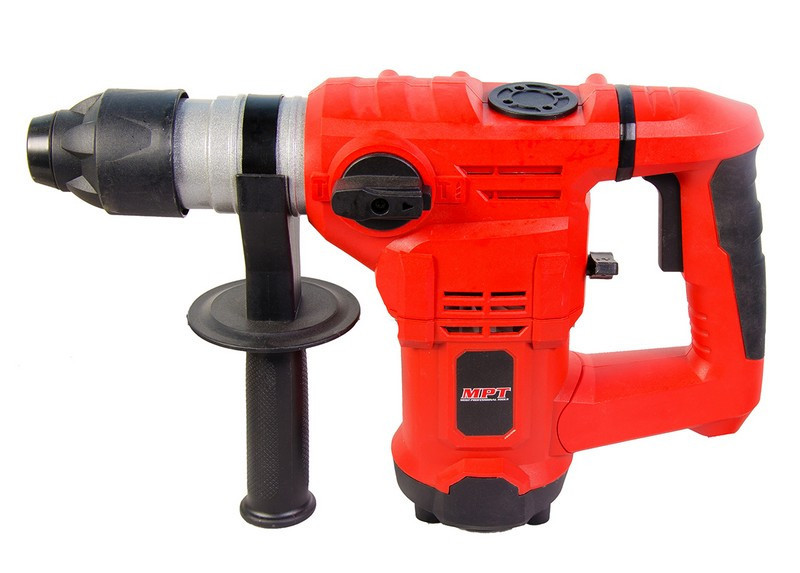 Перфоратор MPT PROFI SDS-PLUS 32 мм 1500 Вт 880 об/мин 4350 уд/мин 5 Дж 3 режима аксессуары 5 шт кей Харків - зображення 2
