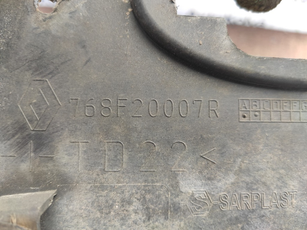 Накладка кузова задняя левая Renault Master III 2010-2019 (768F20007R) Ковель - зображення 2