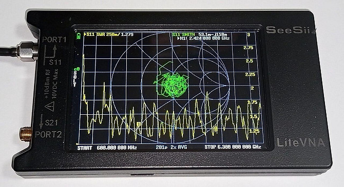 Антенна 650-6300MHz 5dBi, до 50W, патч-антенна универсальная. Смотрите графики КСВ. (10414) Дніпро - зображення 6