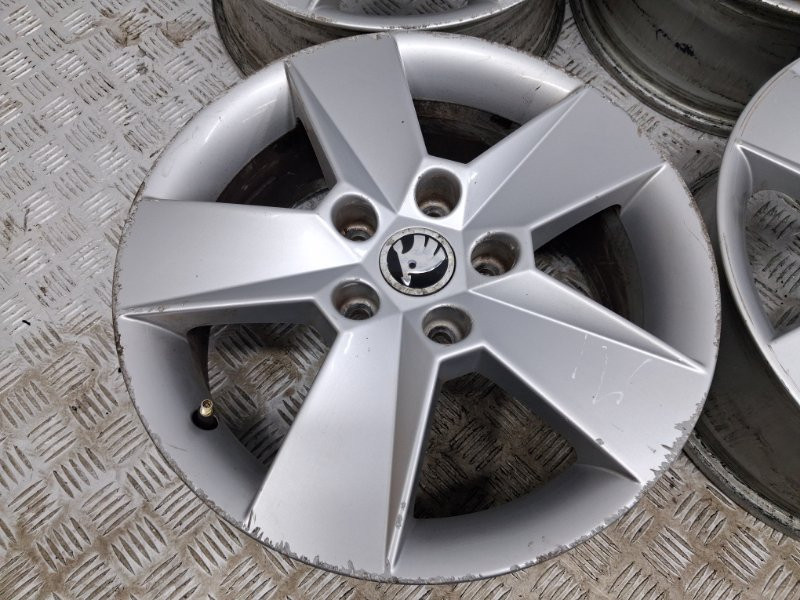Диски титан комплект R16 Skoda Octavia 2013-2020 5E0601025D (Арт. 80819) Киев - изображение 3