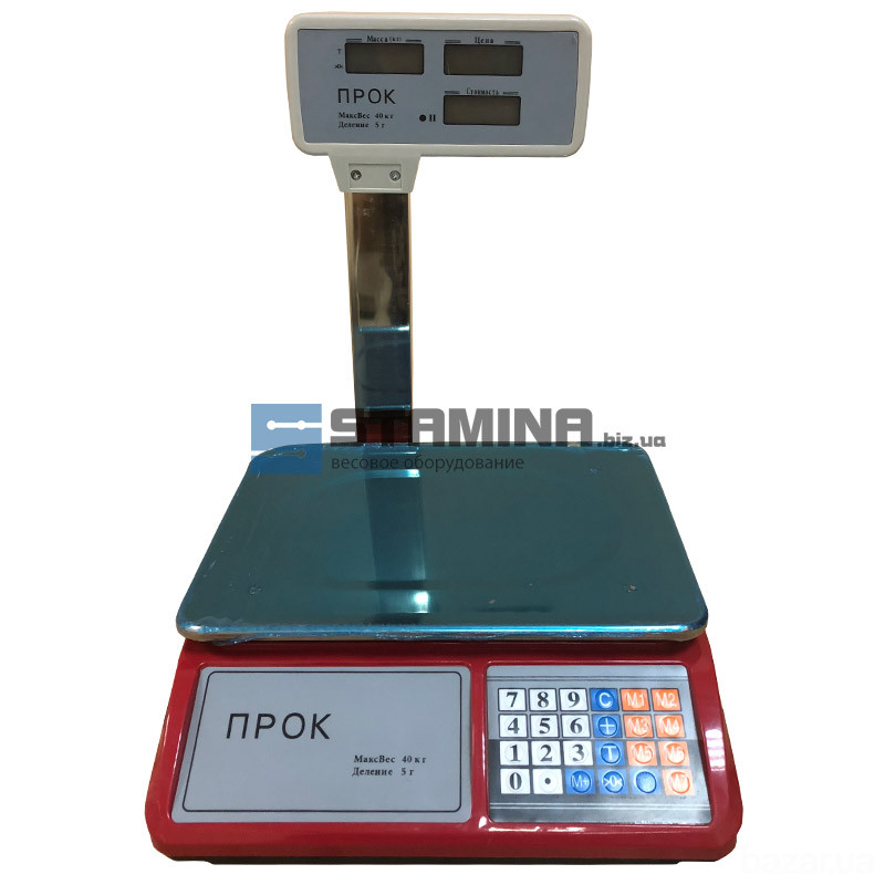 Весы торговые со стойкой Дніпро - зображення 1