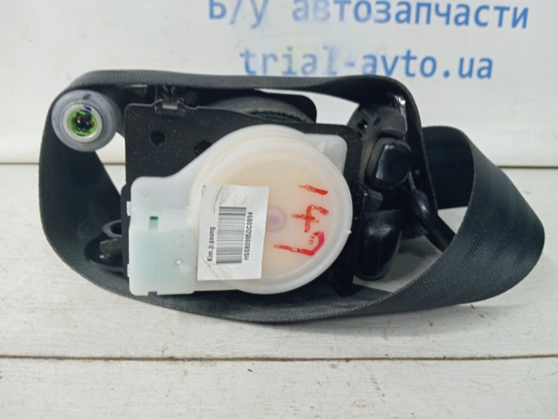 Ремень безопасности передний правый SsangYong Rexton Y250 2.7 D27DT 2006 (б/у) Киев - изображение 3