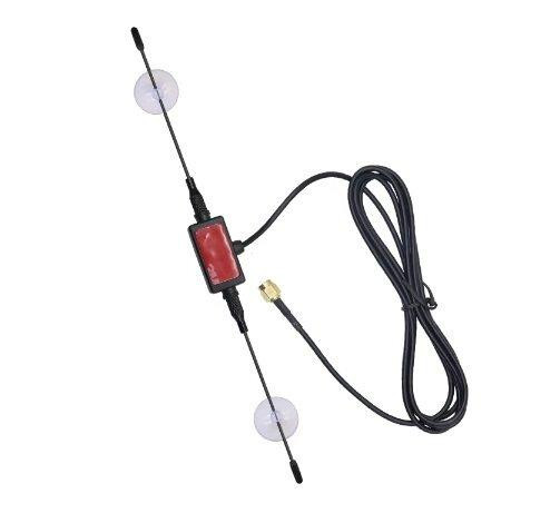 405-530MHz антенна дипольная 5dBi, до 50 Вт, кабель 3 м RG174 SMA-male, с присосками (10823) Днепр - изображение 1