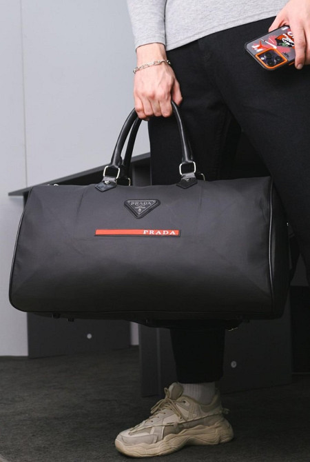 сумка спортивна дорожня Prada сумка для путешествий РМ35 Одеса - зображення 1