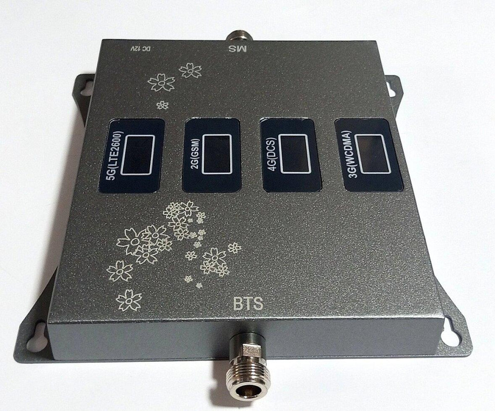 Усилитель мобильного сигнала четырехдиапазонный 2G/3G/4G HB-CGDW 900/1800/2100/2600 МГц , 500-700 кв Дніпро - зображення 5