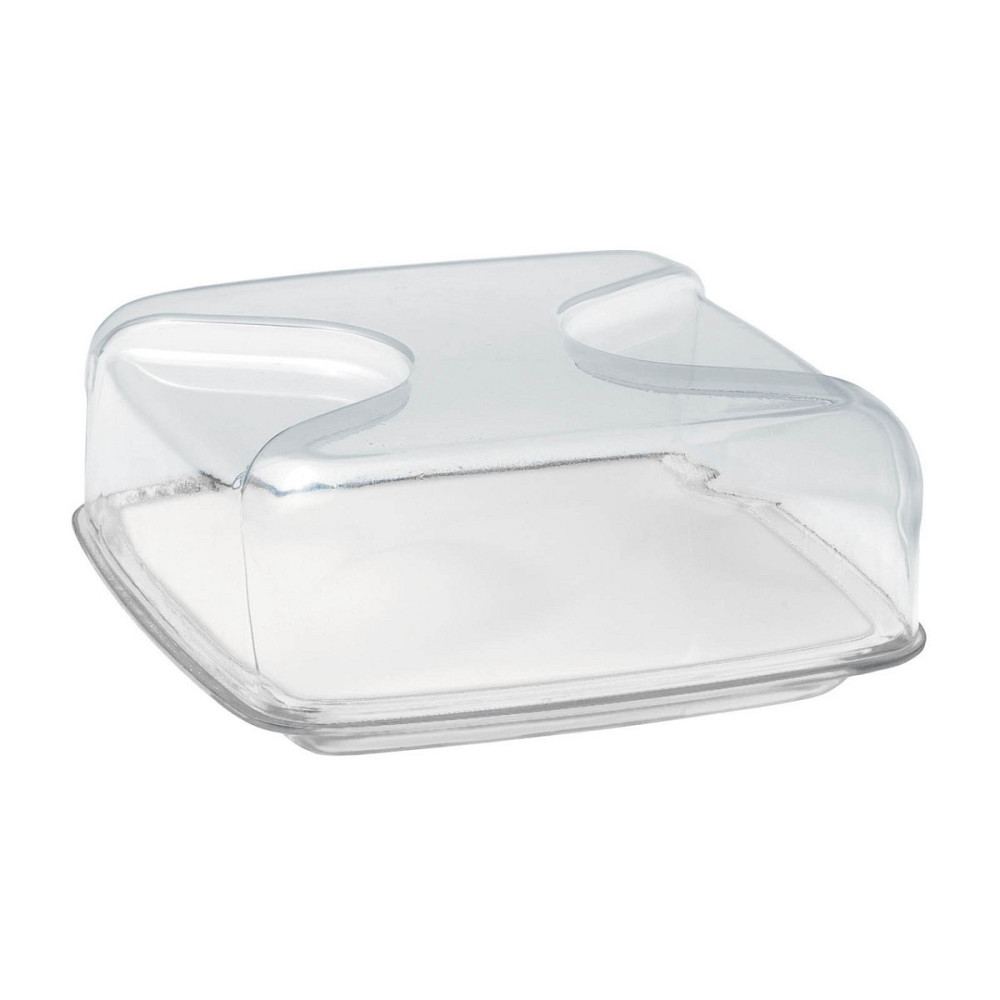 Блюдо для сиру Guzzini Gocce 27000000 11.5х25.5х25.5 см прозоре Київ - зображення 1