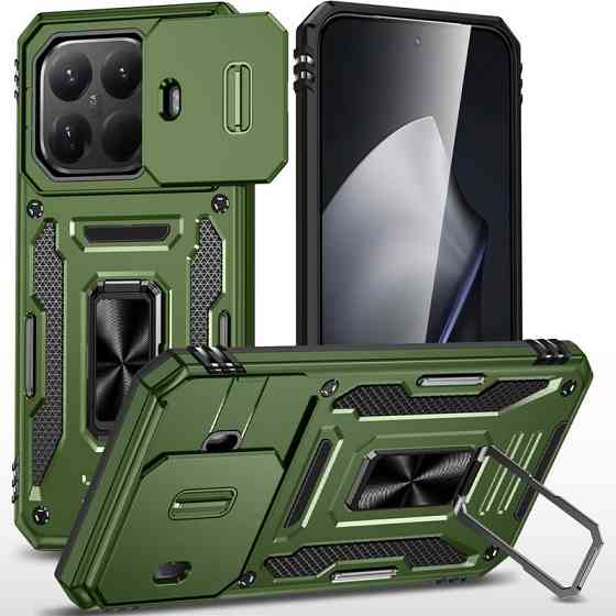 Ударопрочный чехол Camshield Army Ring для Xiaomi 15T Pro Херсон