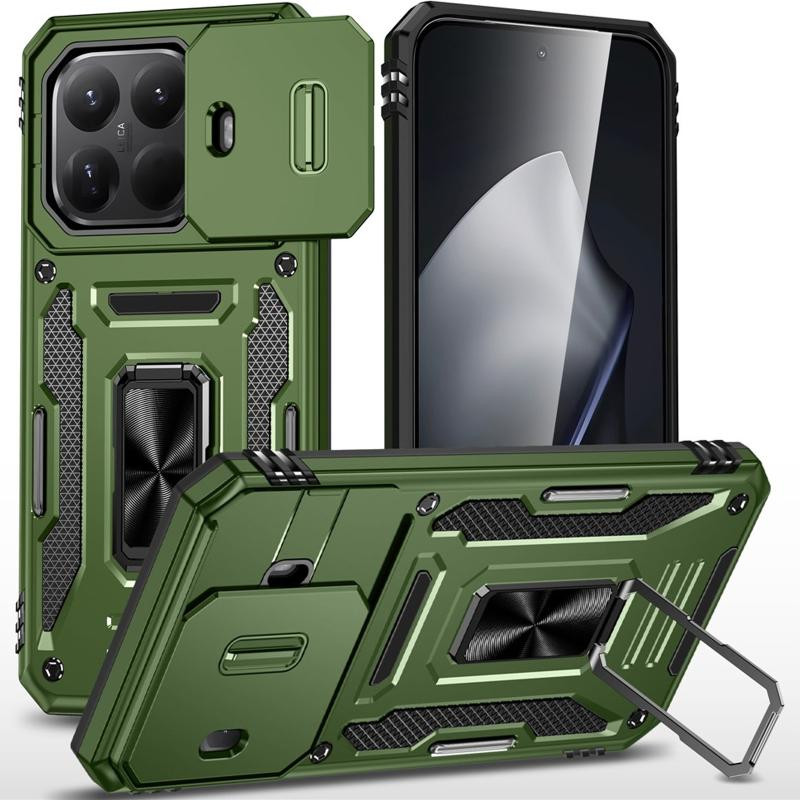Ударопрочный чехол Camshield Army Ring для Xiaomi 15T Pro Херсон - зображення 1
