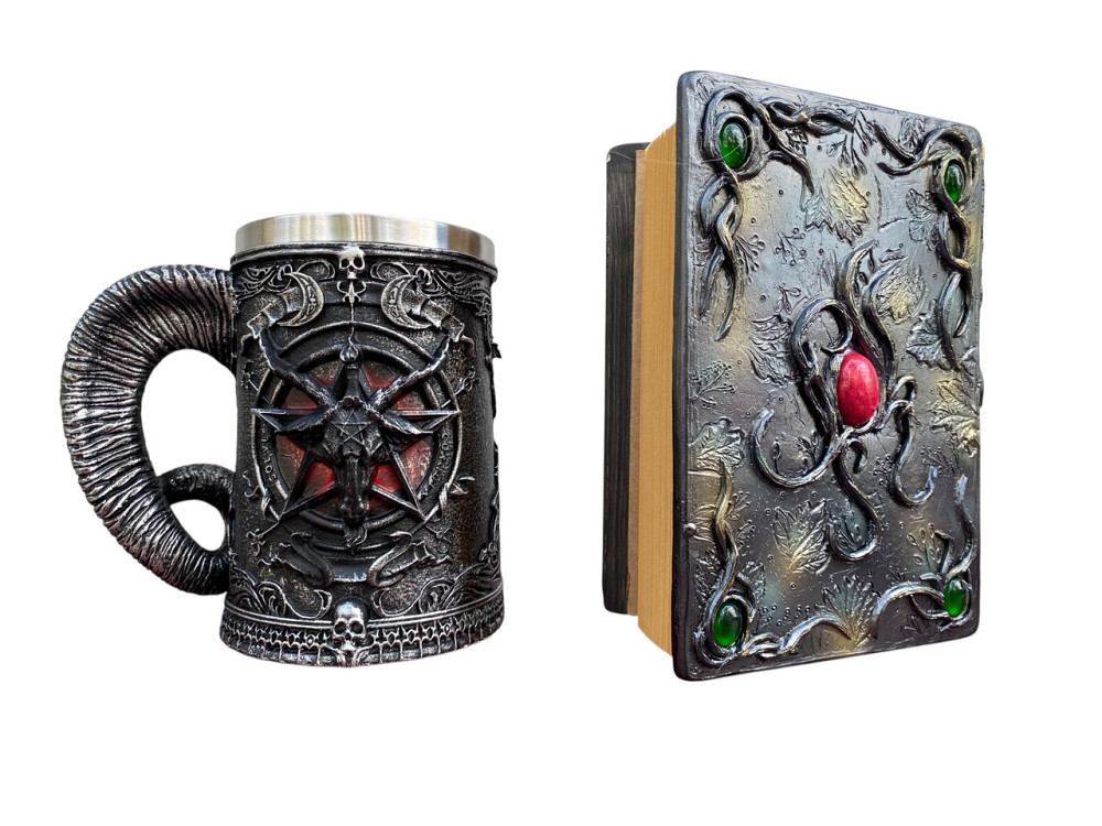 Подарочный набор Кухоль 3 Древние Боги и Блокнот 3 «Лесной Гримуар Лисы» Киев - изображение 2