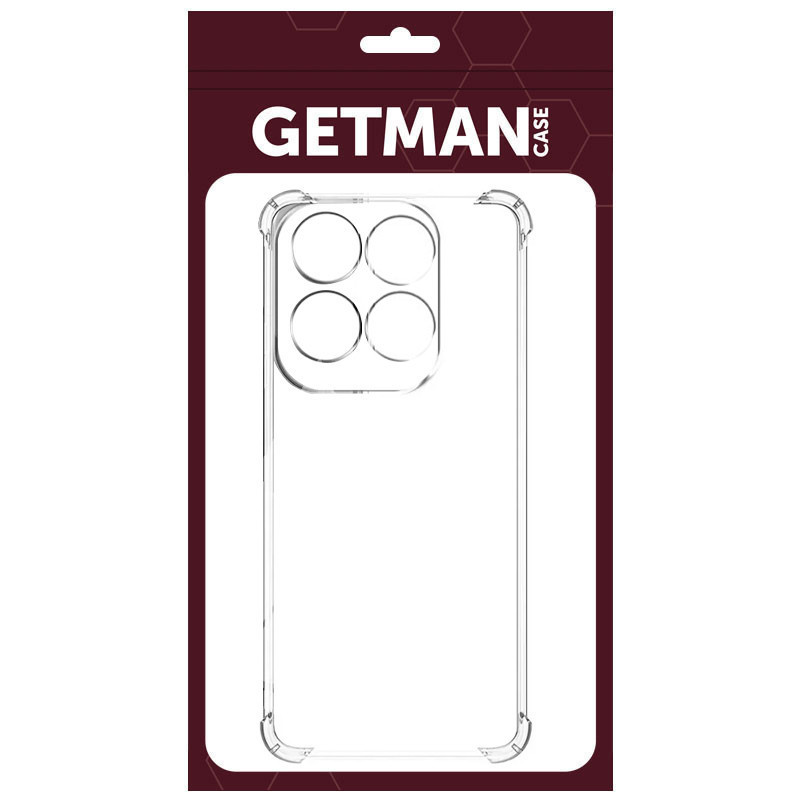 TPU чехол GETMAN Ease logo усиленные углы Full Camera для Infinix Note 40 Pro 4G Херсон - зображення 2