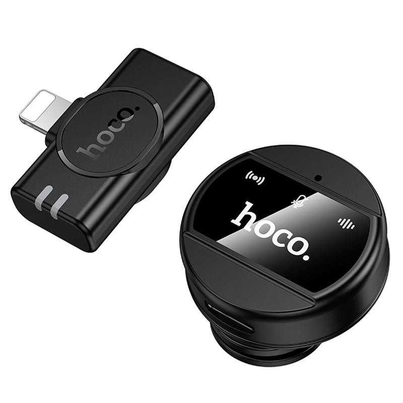 Петличный беспроводной микрофон Hoco L21 Charm Lightning Херсон - зображення 2