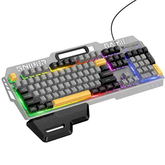 Уценка Клавиатура проводная Hoco GM702 Vistoso RGB (English Version) Херсон