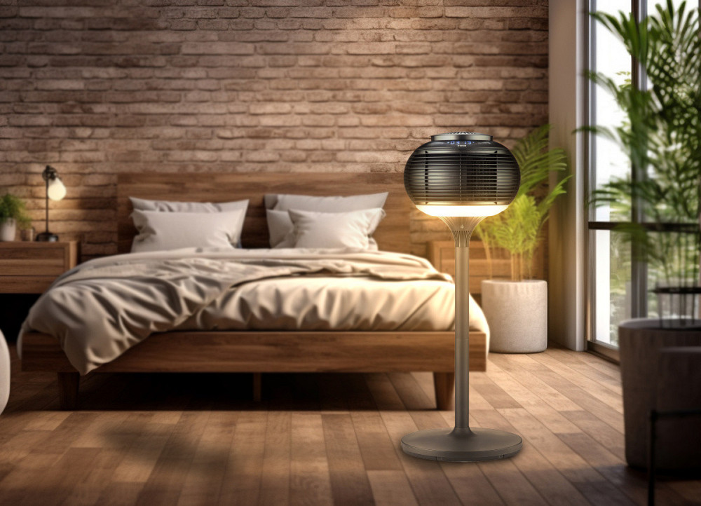 Вентилятор-торшер с функцией обогрева 3 в 1 Noveen F780 Одеса - зображення 10