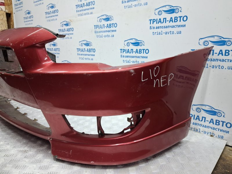 Бампер передний Mitsubishi Lancer 10 2.0 БЕНЗИН 4B11 2007 (б/у) Київ - зображення 3