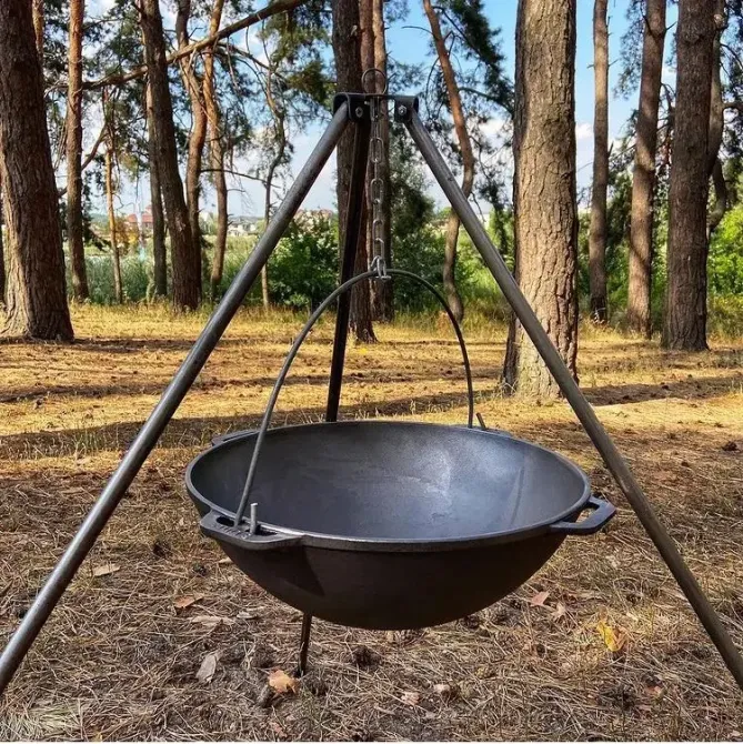 Казан азиатский чугунный 12 л Харків - зображення 10